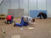 Exercice de pose de pas japonais par les �l�ves 