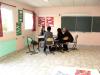 Entretien des familles avec les responsables des formations.